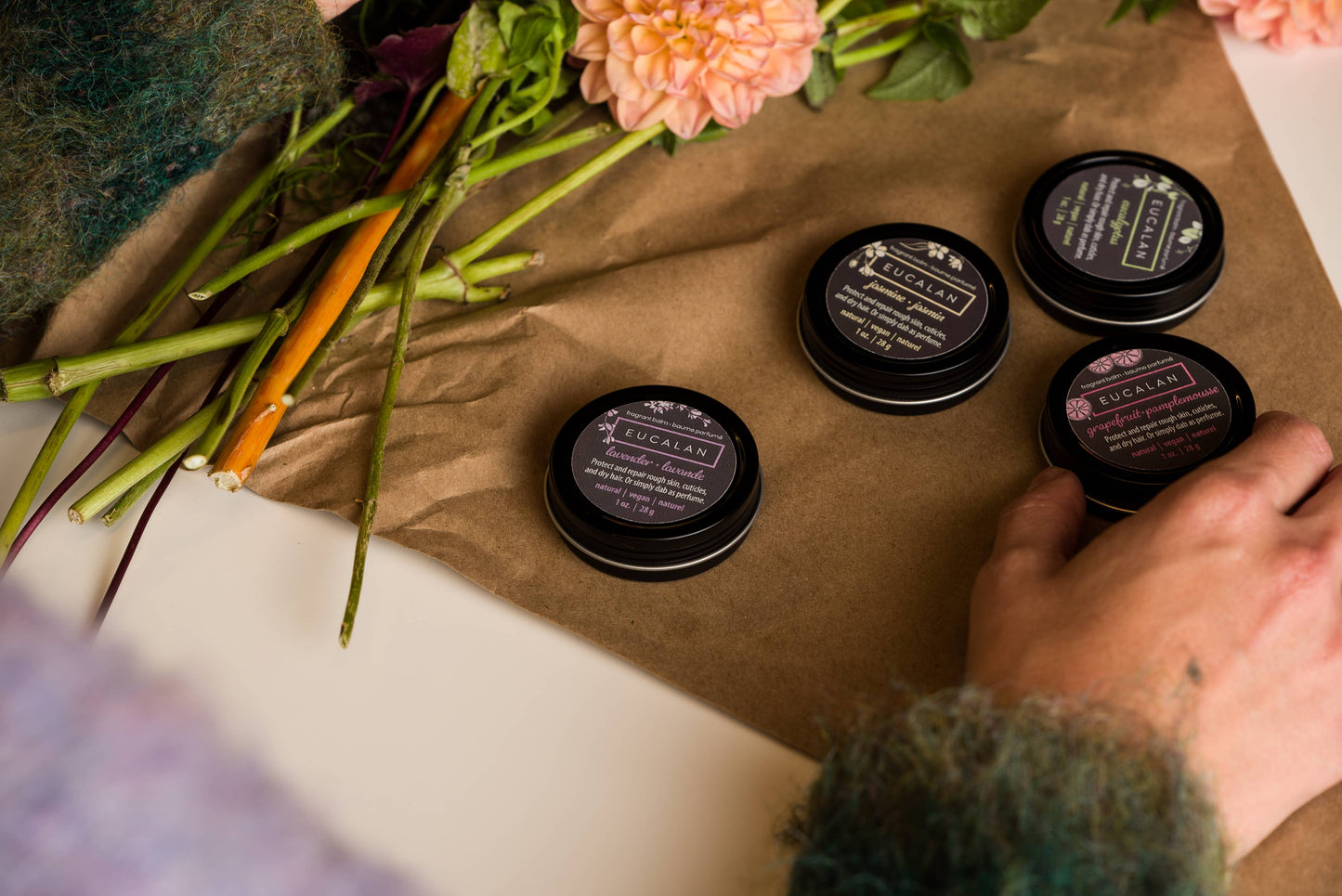 Baume parfumé au pamplemousse