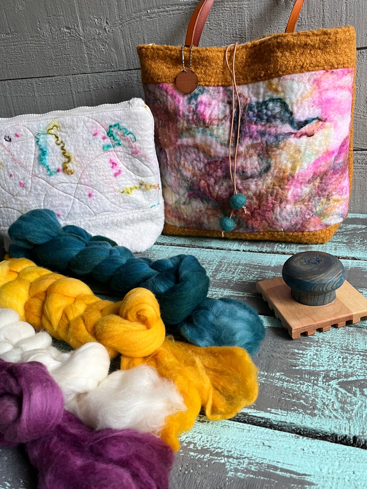 Trousse de feutrage à l'eau