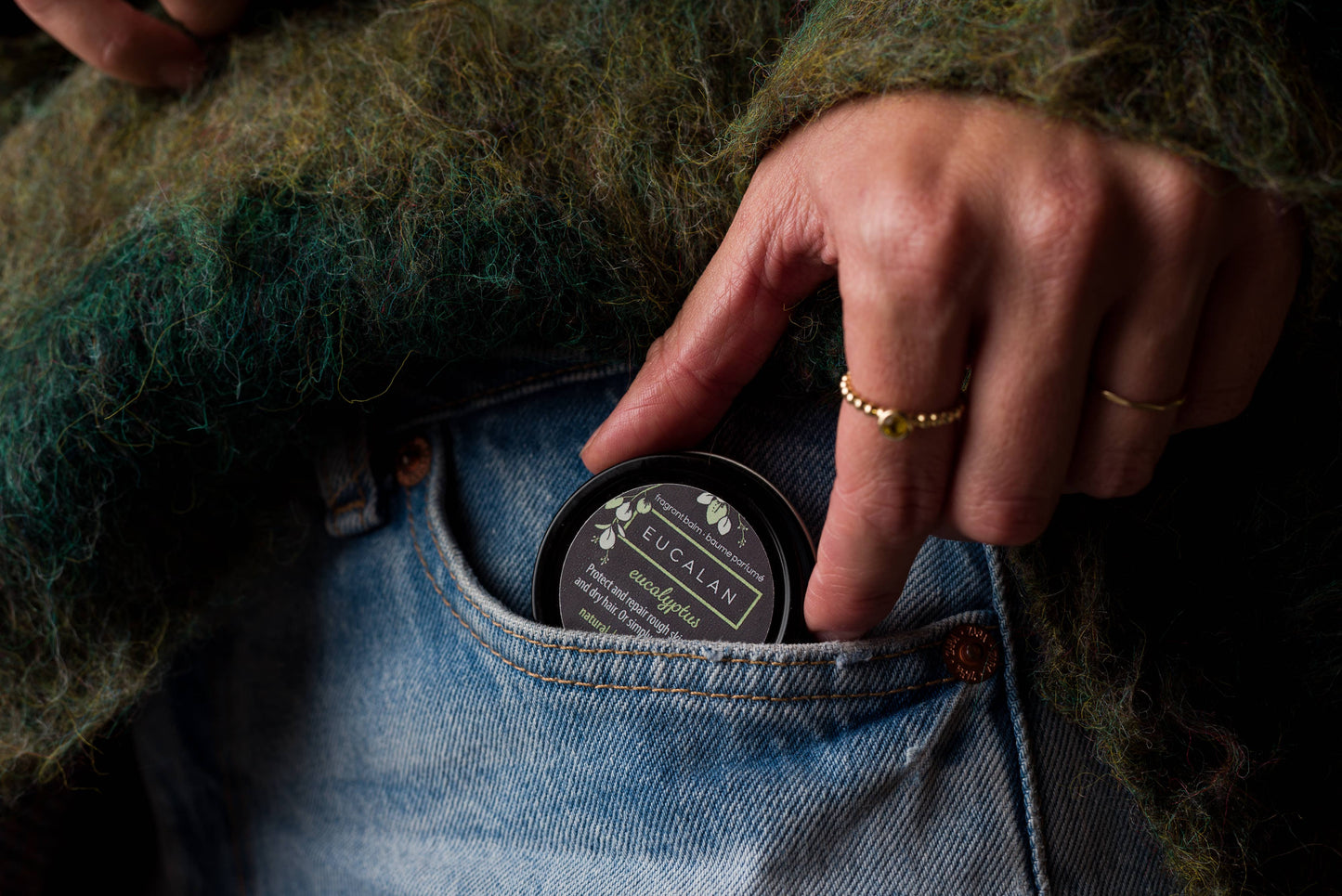 Baume parfumé à l'eucalyptus